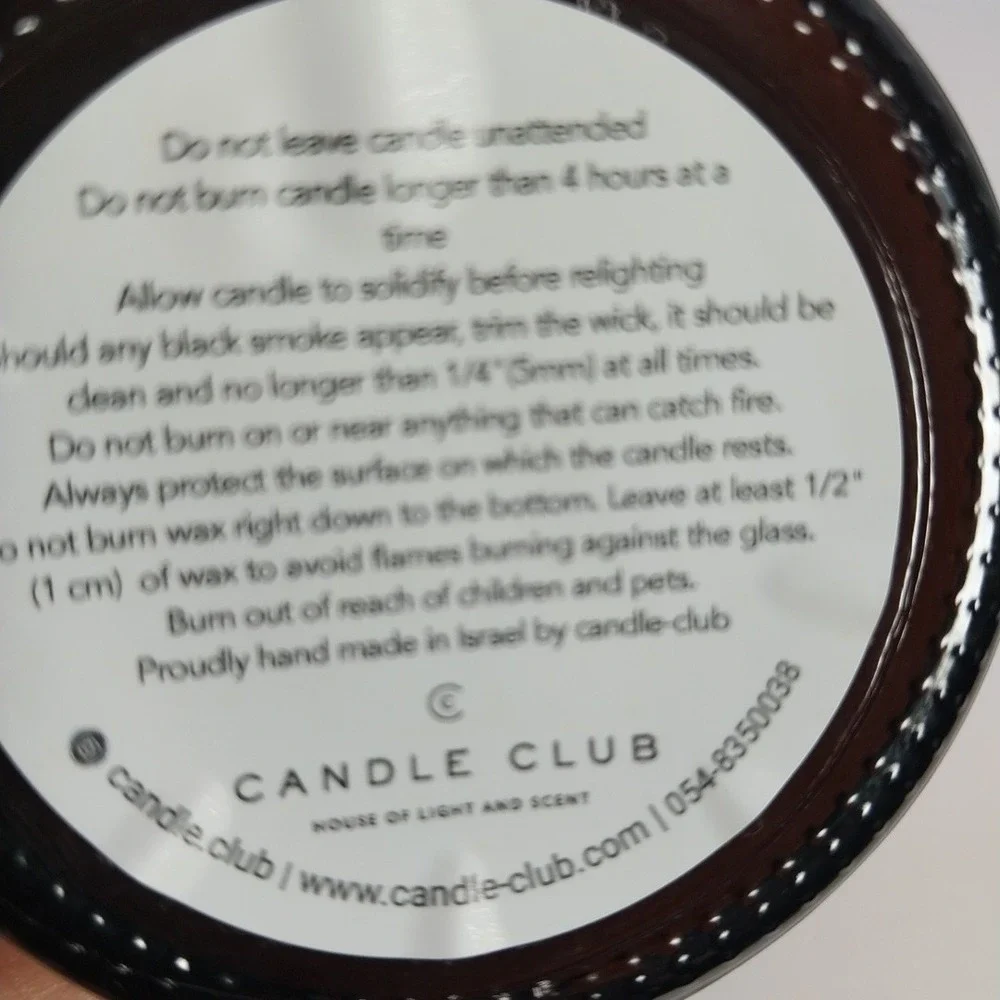Candle Club smells wonderful